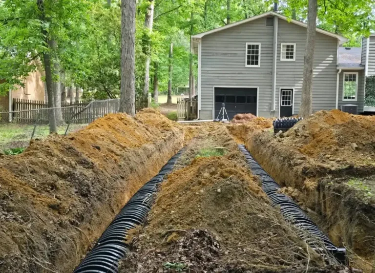 Septic system construction