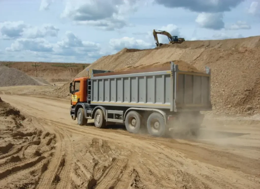 Dump Truck Hualing Service Case Study Image 2